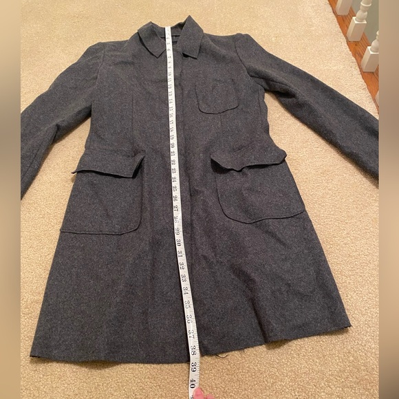 Express Gray 60% Wool Jacket Size M - Picture 6 of 7